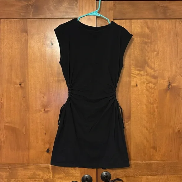 Black Cut-Out Dress - Picture 1 of 4